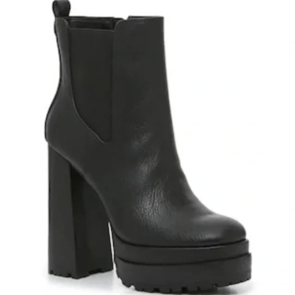 JLO JENNIFER LOPEZ Margy Platform Bootie Size 9.5 - Worn Once - Picture 2 of 9